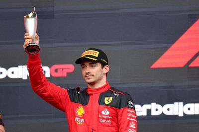 3rd place Charles Leclerc (MON) Ferrari. Formula 1 World Championship, Rd 4, Azerbaijan Grand Prix, Baku Street Circuit,