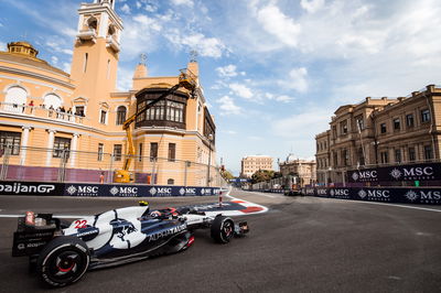 Yuki Tsunoda (JPN) AlphaTauri AT04. Formula 1 World Championship, Rd 4, Azerbaijan Grand Prix, Baku Street Circuit,