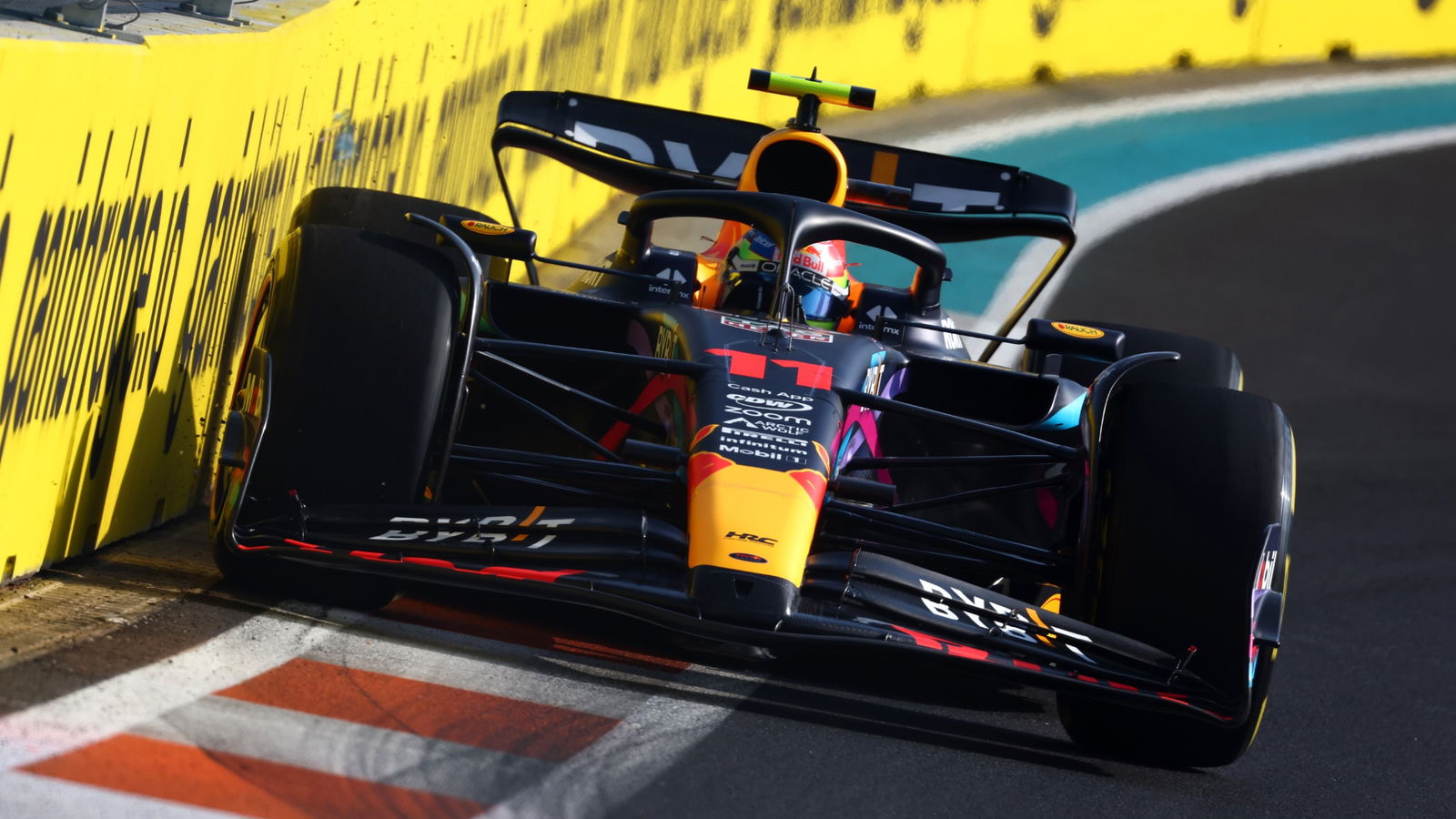 Sergio Perez (MEX) Red Bull Racing RB19. Formula 1 World Championship, Rd 5, Miami Grand Prix, Miami, Florida, USA,