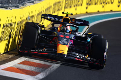 Sergio Perez (MEX) Red Bull Racing RB19. Formula 1 World Championship, Rd 5, Miami Grand Prix, Miami, Florida, USA,