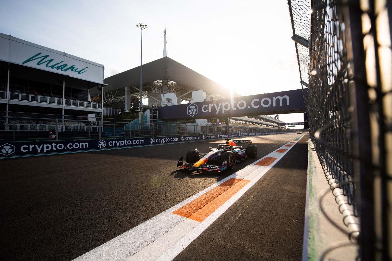 Max Verstappen (NLD) Red Bull Racing RB19. Formula 1 World Championship, Rd 5, Miami Grand Prix, Miami, Florida, USA,