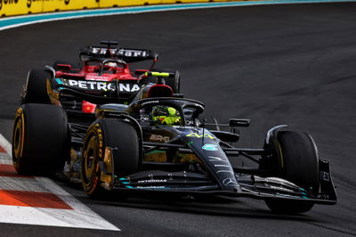 Lewis Hamilton (GBR ) Mercedes AMG F1 W14.Kejuaraan Dunia Formula 1, Rd 5, Grand Prix Miami, Miami, Florida, AS, Balapan