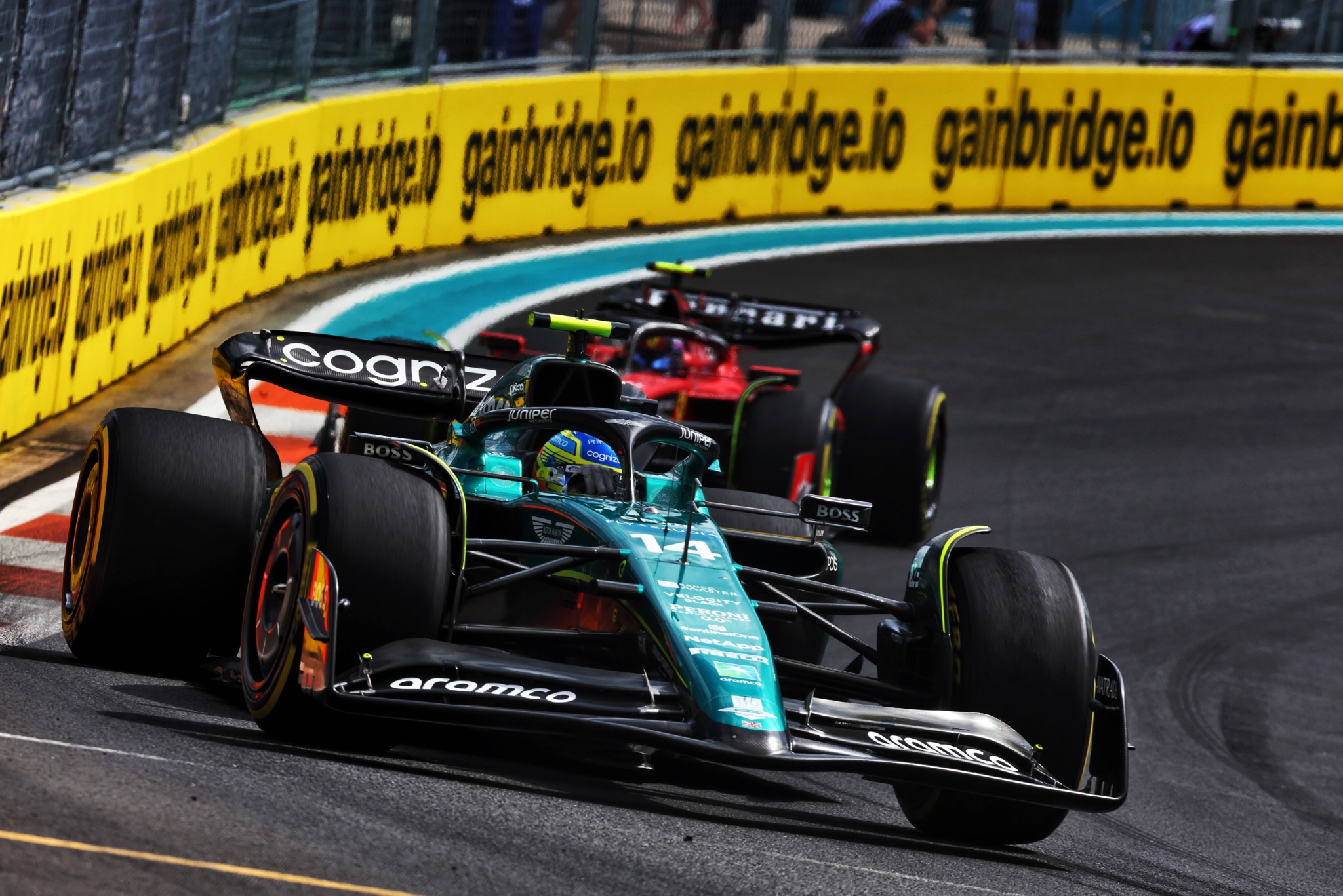 Fernando Alonso (ESP) Aston Martin F1 Team AMR23. Formula 1 World Championship, Rd 5, Miami Grand Prix, Miami, Florida,