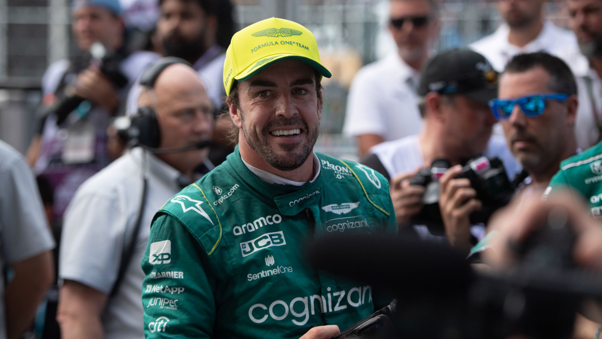 Fernando Alonso (ESP) Aston Martin F1 Team. Formula 1 World Championship, Rd 5, Miami Grand Prix, Miami, Florida, USA,