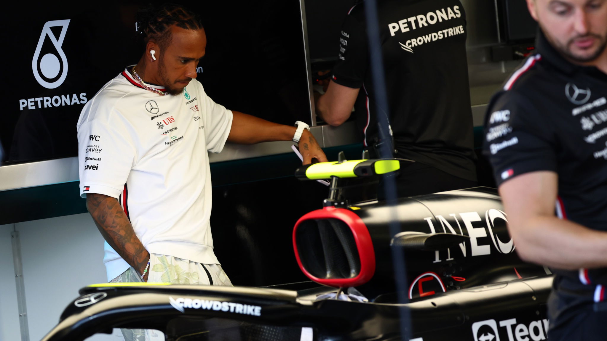 Lewis Hamilton (GBR) Mercedes AMG F