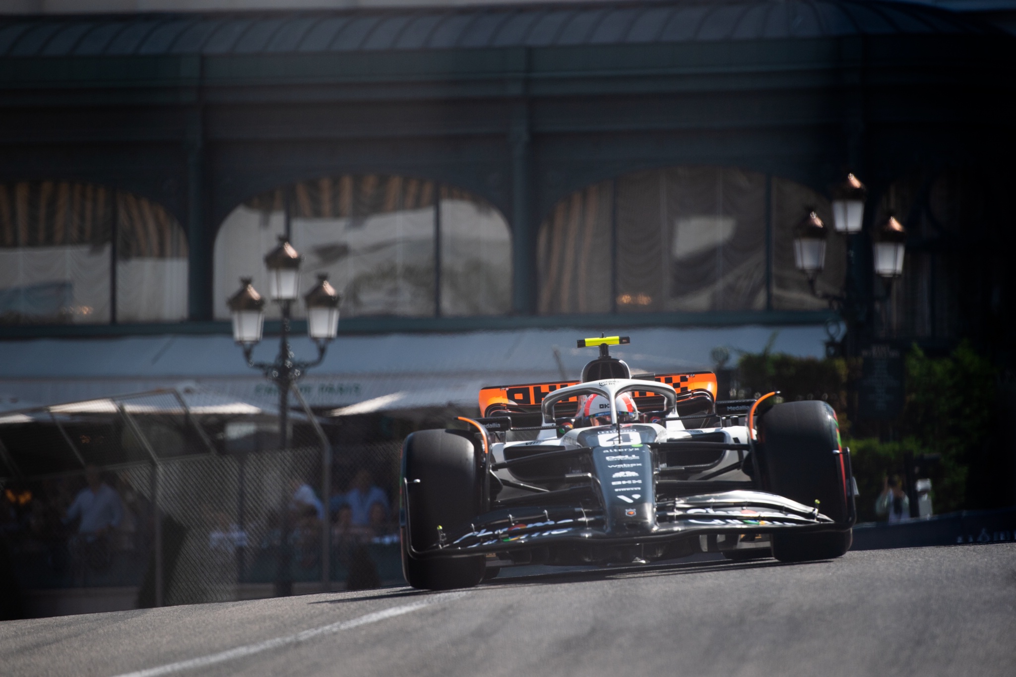 Lando Norris (GBR) McLaren MCL60. Formula 1 World Championship, Rd 7, Monaco Grand Prix, Monte Carlo, Monaco, Qualifying