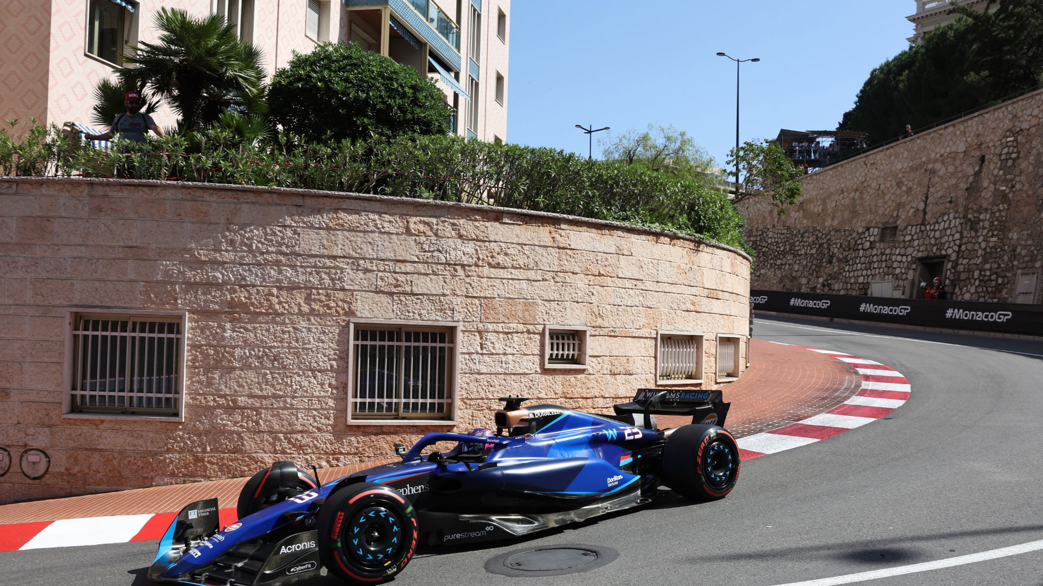 Alexander Albon (THA) Williams Racing FW45. Formula 1 World Championship, Rd 7, Monaco Grand Prix, Monte Carlo, Monaco,