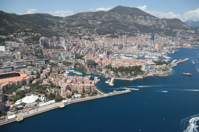 An aerial view of Monte Carlo. Formula 1 World Championship, Rd 7, Monaco Grand Prix, Monte Carlo, Monaco, Race Day.
-