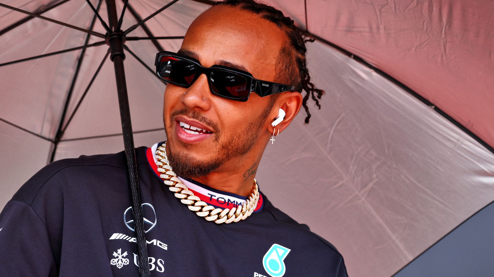 Lewis Hamilton (GBR) Mercedes AMG F1 on the drivers' parade. Formula 1 World Championship, Rd 7, Monaco Grand Prix, Monte