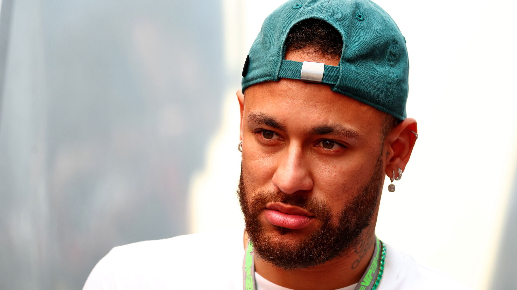 Neymar (BRA) Football Player. Formula 1tion Day.