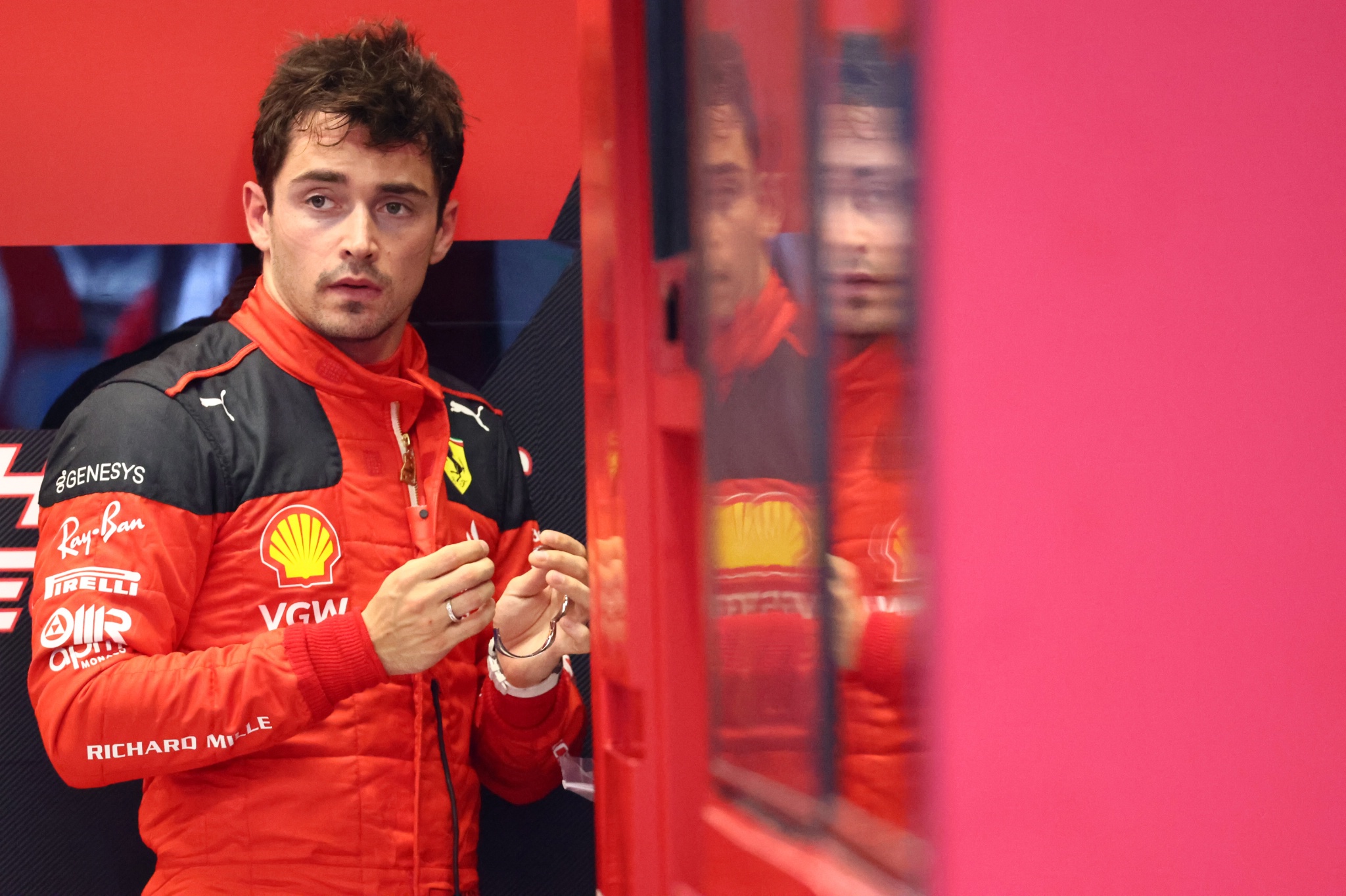 Charles Leclerc (MON) Ferrari. Formula 1 World Championship, Rd 8, Spanish Grand Prix, Barcelona, Spain, Practice Day.-