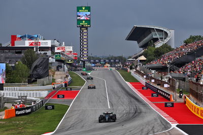 George Russell (GBR) Mercedes AMG F1 W14. Formula 1 World Championship, Rd 8, Spanish Grand Prix, Barcelona, Spain,