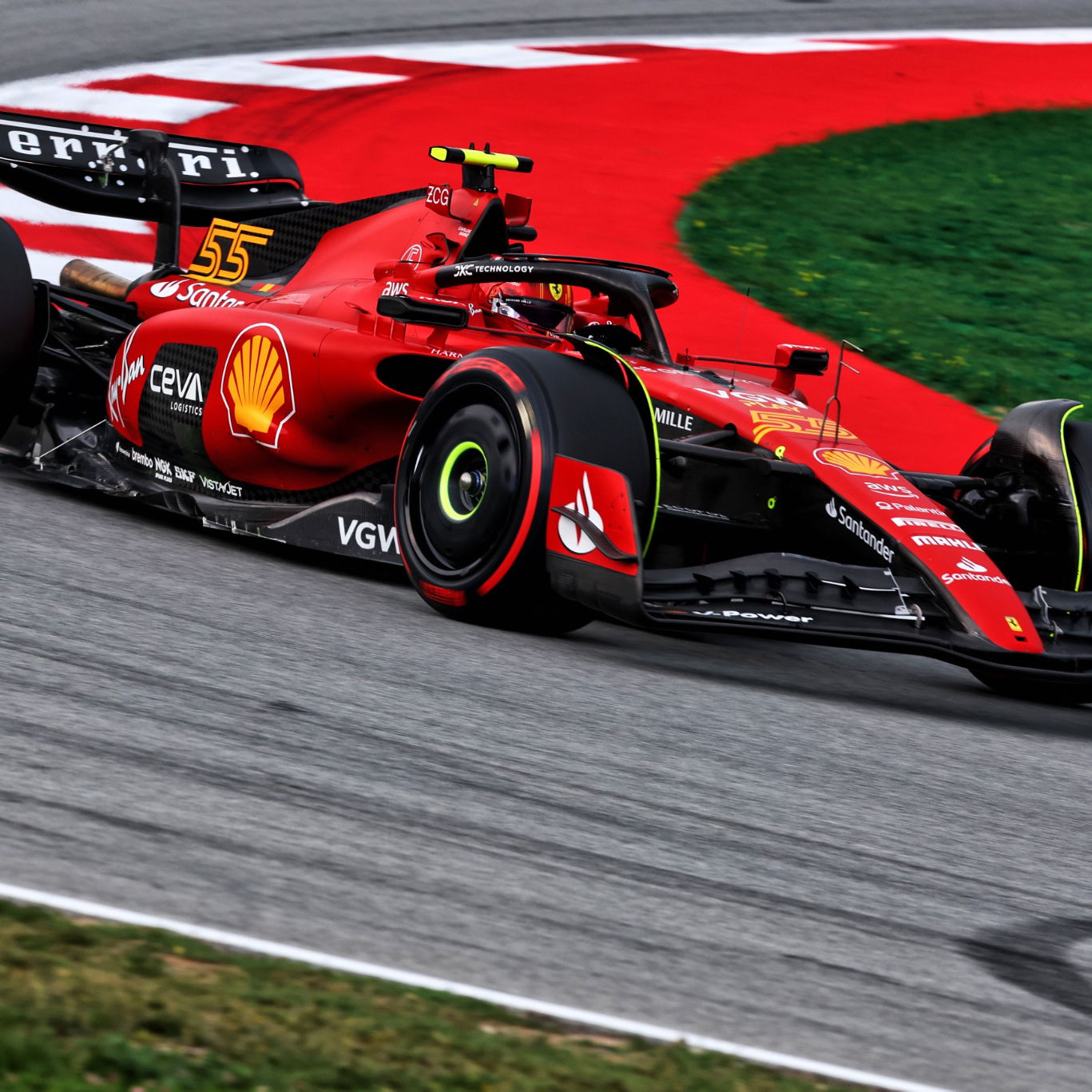 Carlos Sainz Jr (ESP) Ferrari SF-23. Formula 1 World Championship, Rd 8, Spanish Grand Prix, Barcelona, Spain, Qualifying