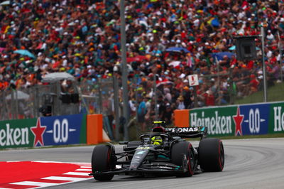 Lewis Hamilton (GBR ) Mercedes AMG F1 W14. Kejuaraan Dunia Formula 1, Rd 8, Grand Prix Spanyol, Barcelona, Spanyol,