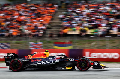 Sergio Perez (MEX) Red Bull Racing RB19. Formula 1 World Championship, Rd 8, Spanish Grand Prix, Barcelona, Spain,