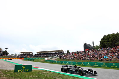 Lewis Hamilton (GBR ) Mercedes AMG F1 W14.Kejuaraan Dunia Formula 1, Rd 8, Grand Prix Spanyol, Barcelona, Spanyol, Balapan