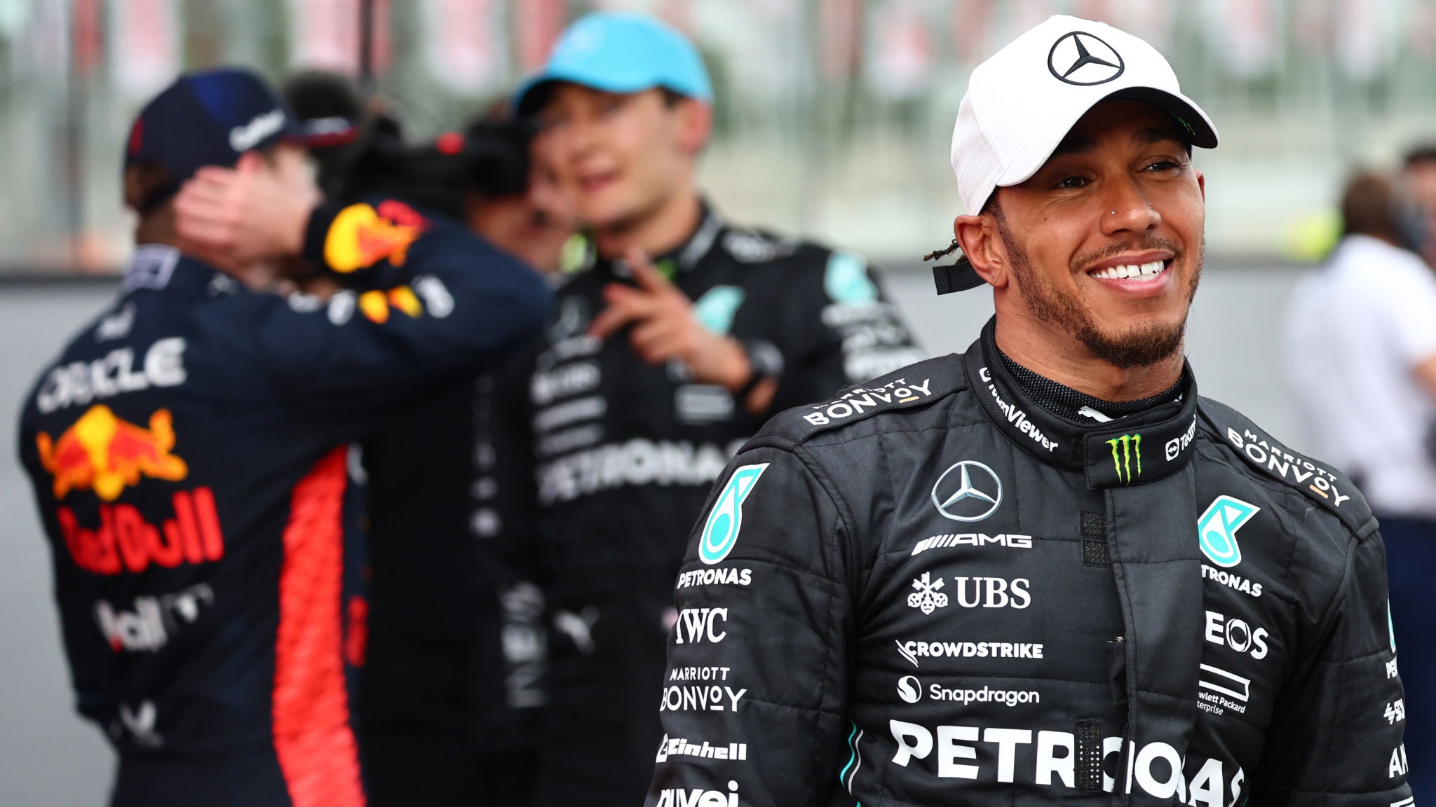 2nd place Lewis Hamilton (GBR) Mercedes AMG F1. Formula 1 World Championship, Rd 8, Spanish Grand Prix, Barcelona, Spain,