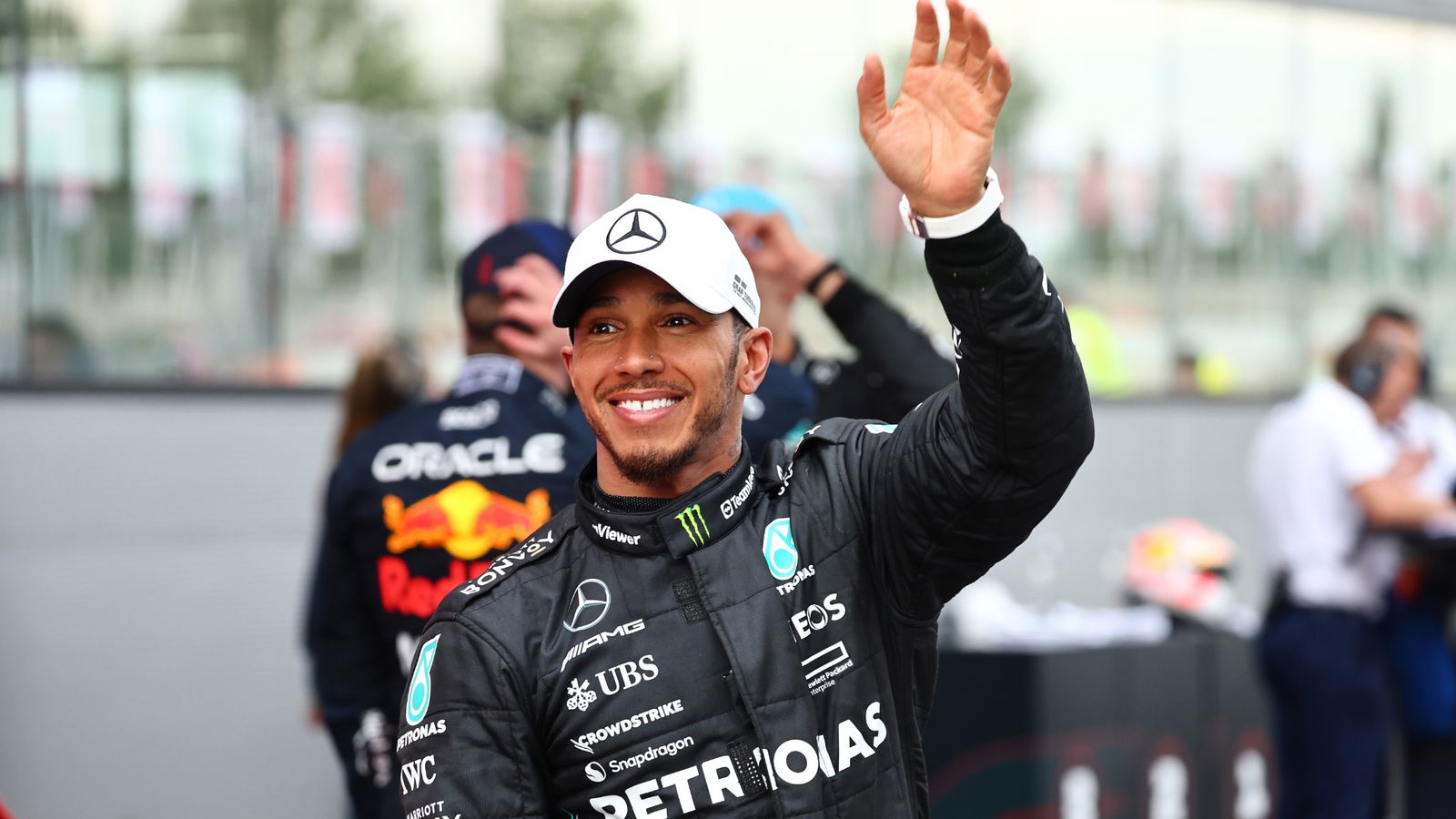 2nd place Lewis Hamilton (GBR) Mercedes AMG F1. Formula 1 World Championship, Rd 8, Spanish Grand Prix, Barcelona, Spain,