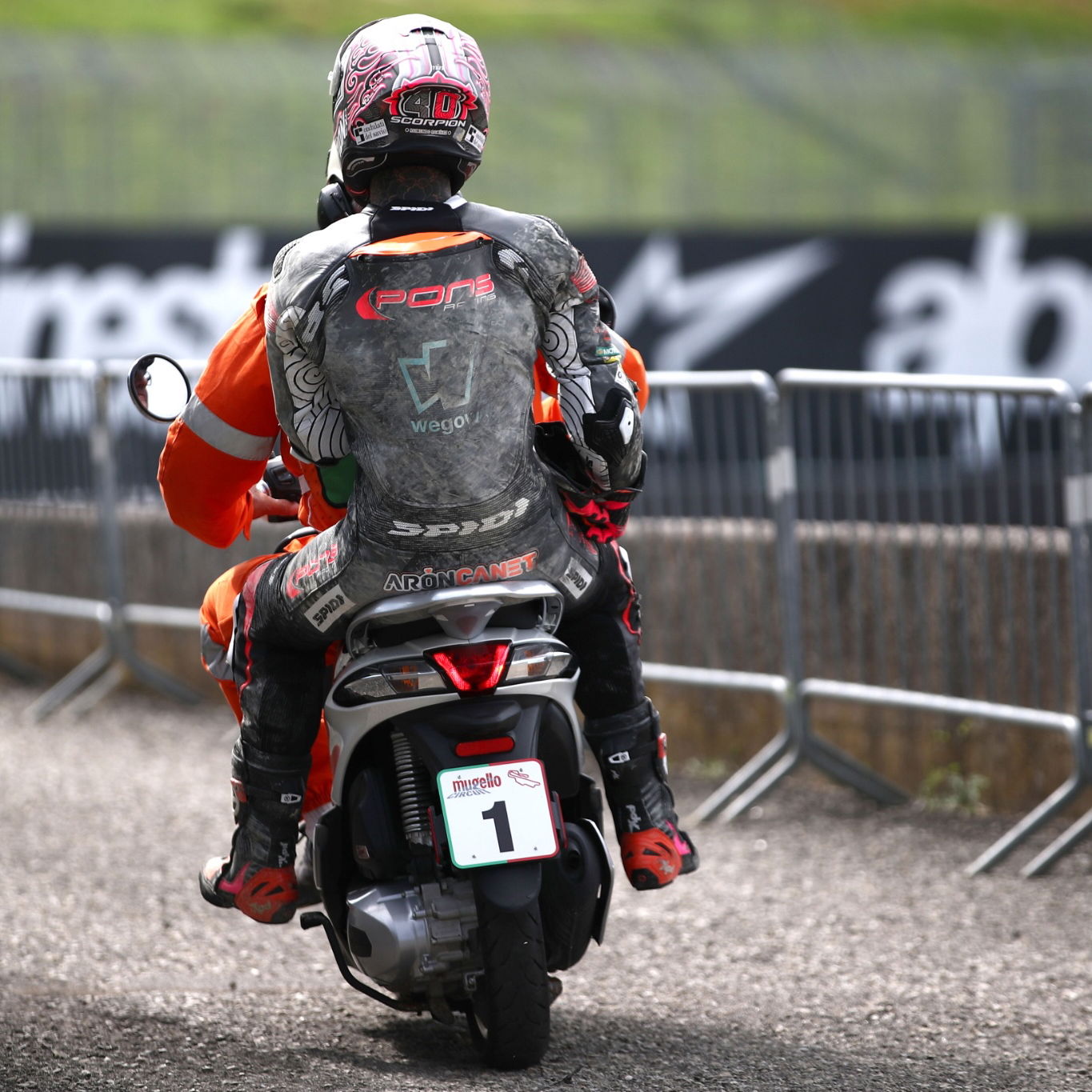 Aron Canet, Moto2, Italian MotoGP, 9 June