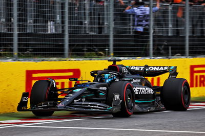 George Russell (GBR ) Mercedes AMG F1 W14. Kejuaraan Dunia Formula 1, Rd 9, Grand Prix Kanada, Montreal, Kanada,