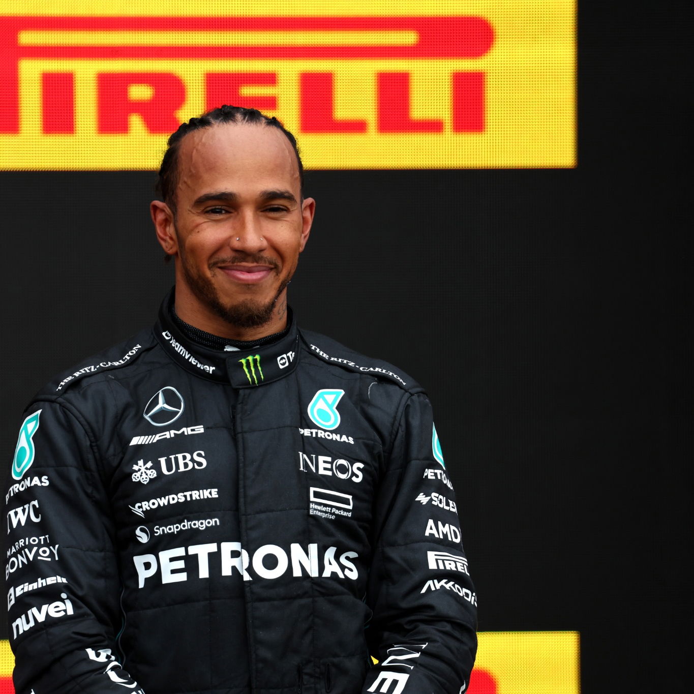 3rd place Lewis Hamilton (GBR) Mercedes AMG F1 W14. Formula 1 World Championship, Rd 9, Canadian Grand Prix, Montreal,