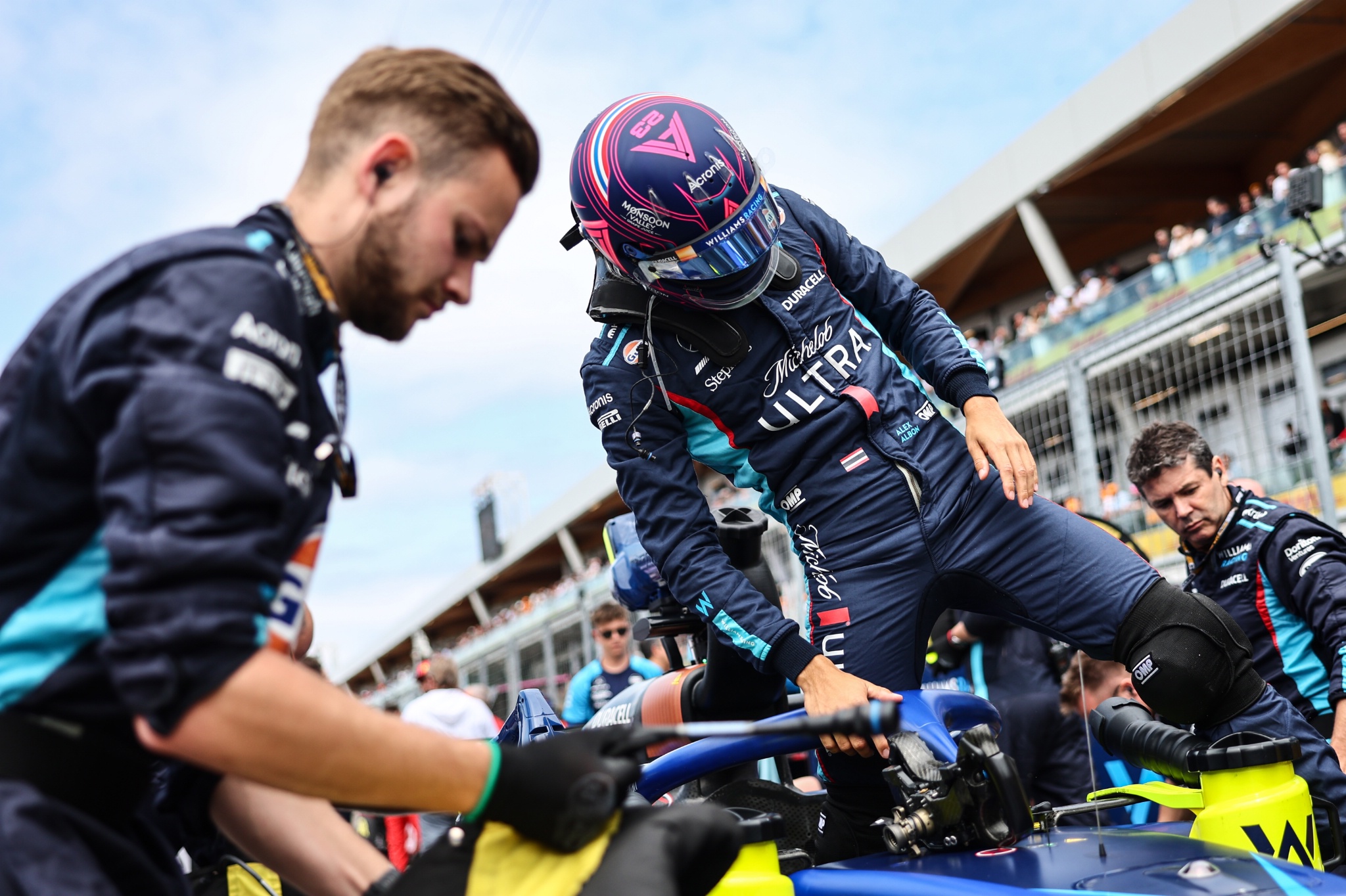 Alex Albon (THA), Williams F1 Team Formula 1 World Championship, Rd 9, Canadian Grand Prix, Montreal, Canada, Race Day.-