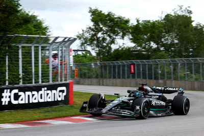 George Russell (GBR ) Mercedes AMG F1 W14. Kejuaraan Dunia Formula 1, Rd 9, Grand Prix Kanada, Montreal, Kanada,