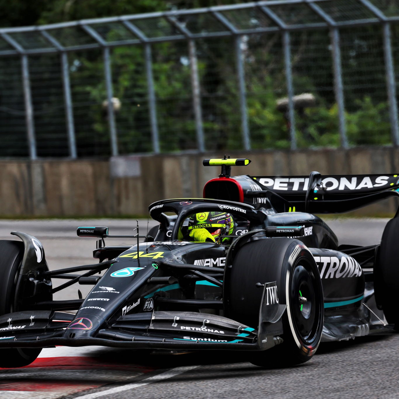 Lewis Hamilton (GBR) Mercedes AMG F1 W14. Formula 1 World Championship, Rd 9, Canadian Grand Prix, Montreal, Canada, Race