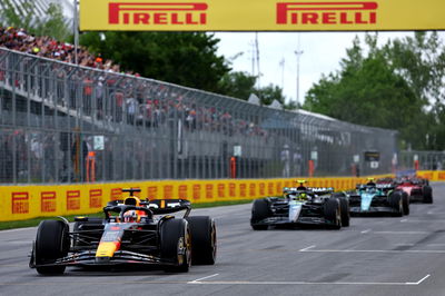 Max Verstappen (NLD) Red Bull Racing RB19. Kejuaraan Dunia Formula 1, Rd 9, Grand Prix Kanada, Montreal, Kanada , Race