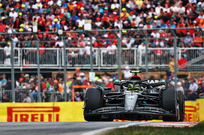 Lewis Hamilton (GBR ) Mercedes AMG F1 W14.Kejuaraan Dunia Formula 1, Rd 9, Grand Prix Kanada, Montreal, Kanada, Balapan