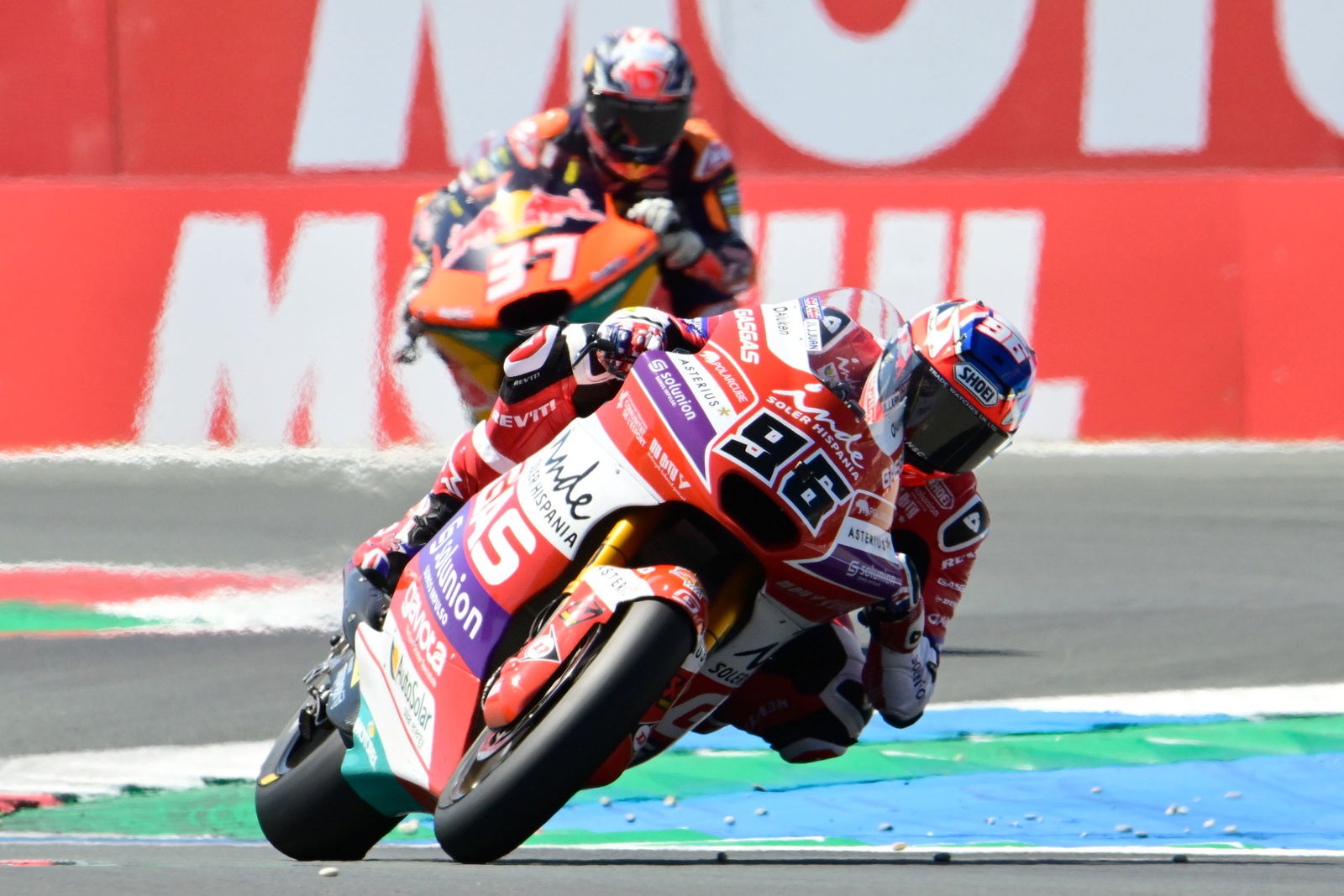 Jake Dixon, Moto2 race, Dutch MotoGP, 25 June