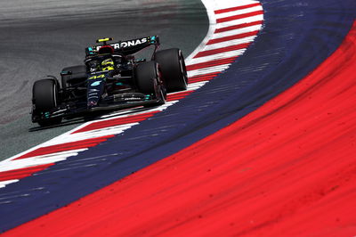 Lewis Hamilton (GBR) Mercedes AMG F1 W14. Formula 1 World Championship, Rd 10, Austrian Grand Prix, Spielberg, Austria,