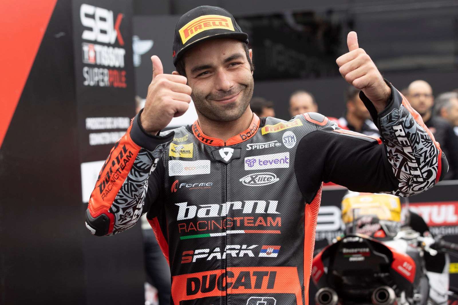Danilo Petrucci, Barni Ducati WorldSBK Donington Park 2023