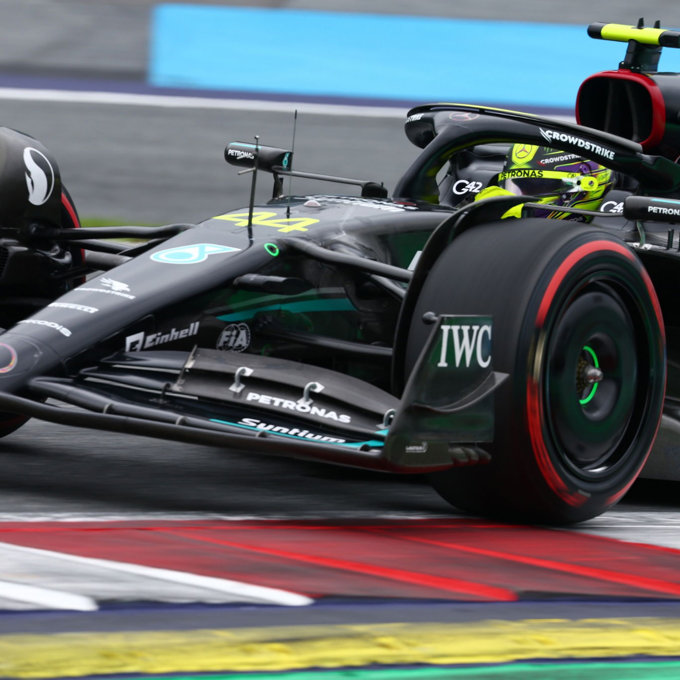 Lewis Hamilton (GBR) Mercedes AMG F1 W14. Formula 1 World Championship, Rd 10, Austrian Grand Prix, Spielberg, Austria,