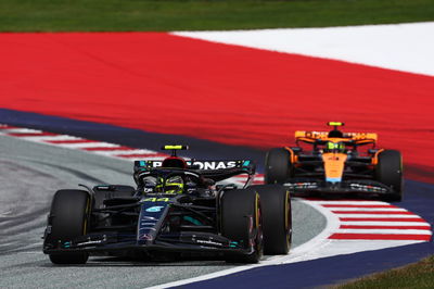 Lewis Hamilton (GBR) Mercedes AMG F1 W14. Formula 1 World Championship, Rd 10, Austrian Grand Prix, Spielberg, Austria,