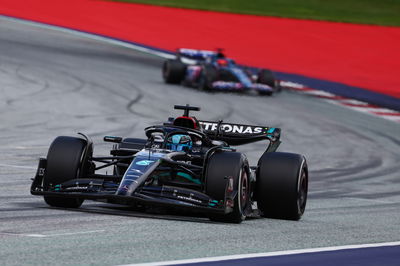 George Russell (GBR) Mercedes AMG F1 W14. Formula 1 World Championship, Rd 10, Austrian Grand Prix, Spielberg, Austria,