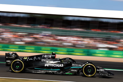 Lewis Hamilton (GBR ) Mercedes AMG F1 W14. Kejuaraan Dunia Formula 1, Rd 11, Grand Prix Inggris, Silverstone, Inggris,