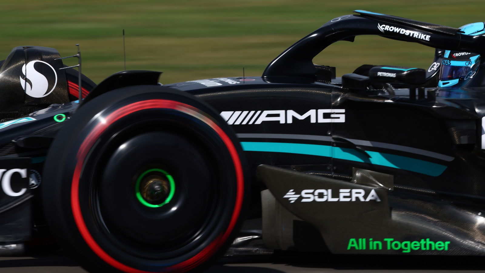 George Russell (GBR) Mercedes AMG F1 W14. Formula 1 World Championship, Rd 11, British Grand Prix, Silverstone, England,