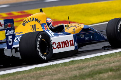 Jenson Button (GBR) Sky Sports F1 Presenter / Williams Racing Senior Advisor drives the 1992 Williams FW14B. Formula 1