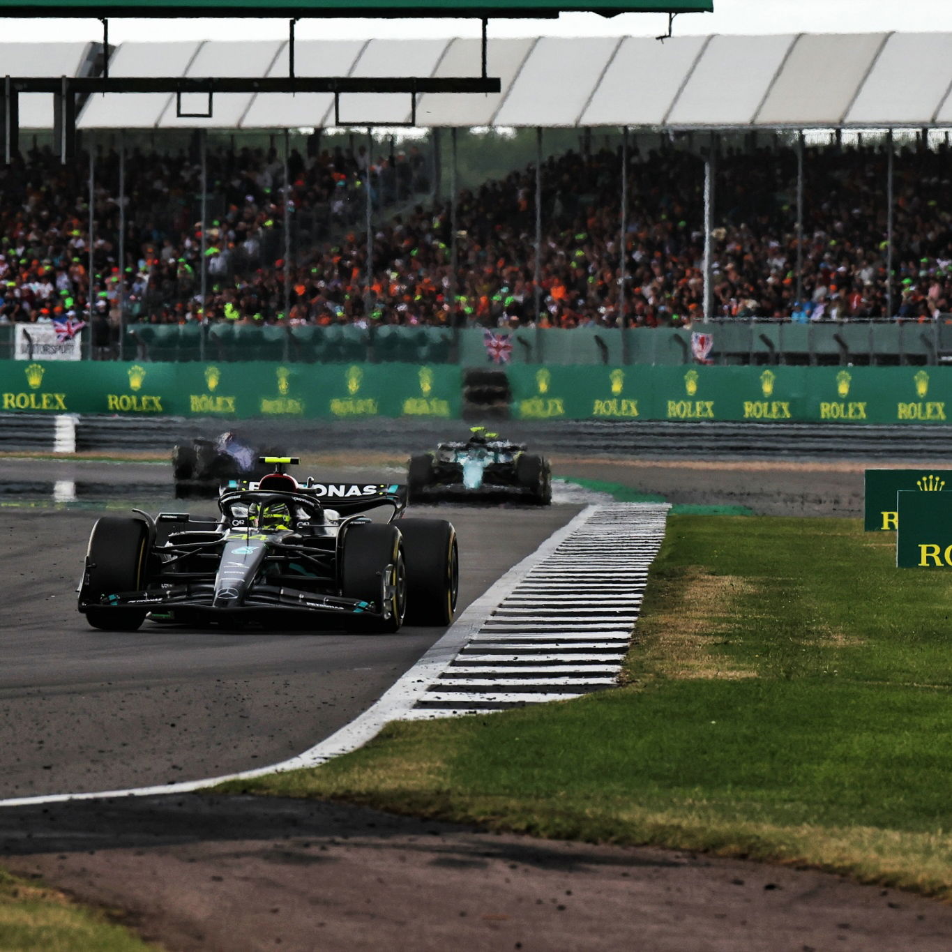 Lewis Hamilton (GBR) Mercedes AMG F1 W14. Formula 1 World Championship, Rd 11, British Grand Prix, Silverstone, England,