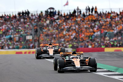 Lando Norris (GBR) McLaren MCL60. Formula 1 World Championship, Rd 11, British Grand Prix, Silverstone, England, Race