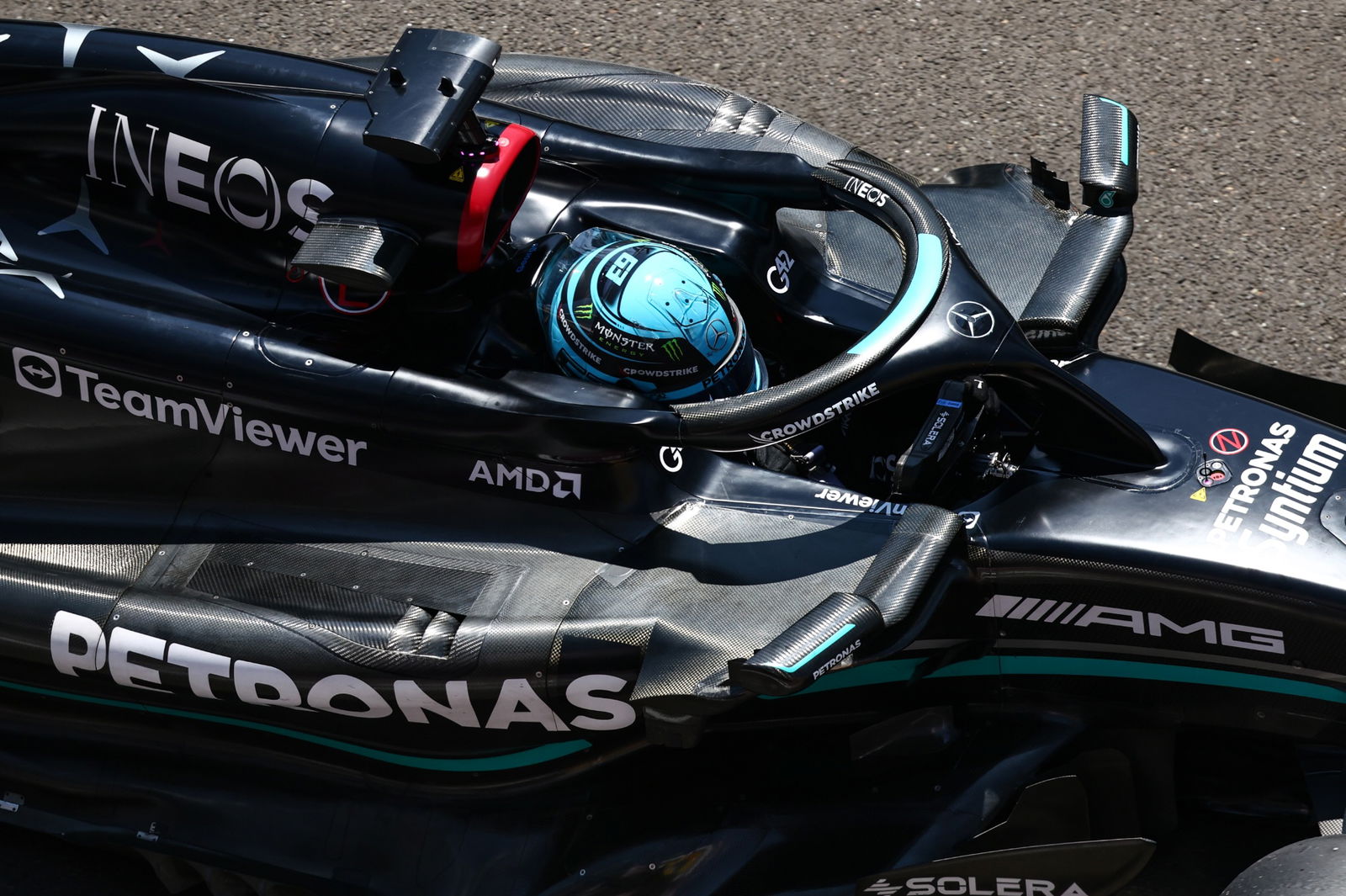 George Russell (GBR), Mercedes AMG F1 Formula 1 World Championship, Rd 12, Hungarian Grand Prix, Budapest, Hungary,