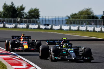 Lewis Hamilton (GBR ) Mercedes AMG F1 W14.Kejuaraan Dunia Formula 1, Rd 12, Grand Prix Hongaria, Budapest, Hongaria,