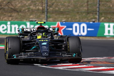 Lewis Hamilton (GBR ) Mercedes AMG F1 W14.Kejuaraan Dunia Formula 1, Rd 12, Grand Prix Hongaria, Budapest, Hongaria,