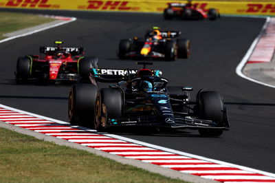 George Russell (GBR) Mercedes AMG F1 W14. Formula 1 World Championship, Rd 12, Hungarian Grand Prix, Budapest, Hungary,