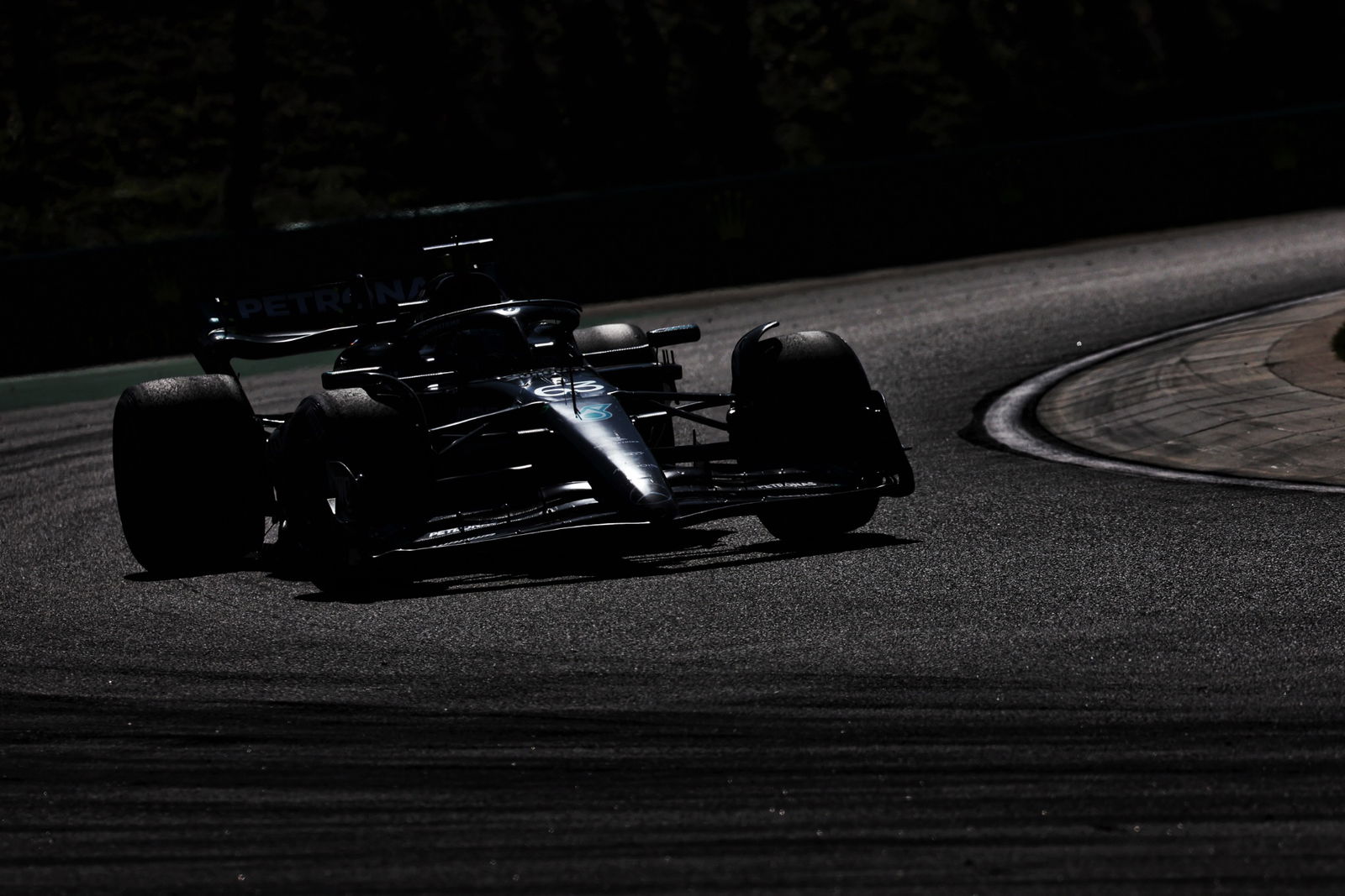 George Russell (GBR) Mercedes AMG F1 W14. Formula 1 World Championship, Rd 12, Hungarian Grand Prix, Budapest, Hungary,