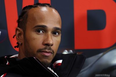 Lewis Hamilton (GBR) Mercedes AMG F1 in the FIA Press Conference. Formula 1 World Championship, Rd 13, Belgian Grand Prix,