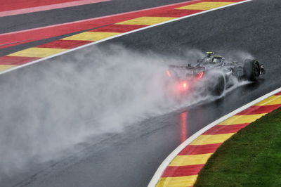 Lewis Hamilton (GBR) Mercedes AMG F1 W14. Formula 1 World Championship, Rd 13, Belgian Grand Prix, Spa Francorchamps,