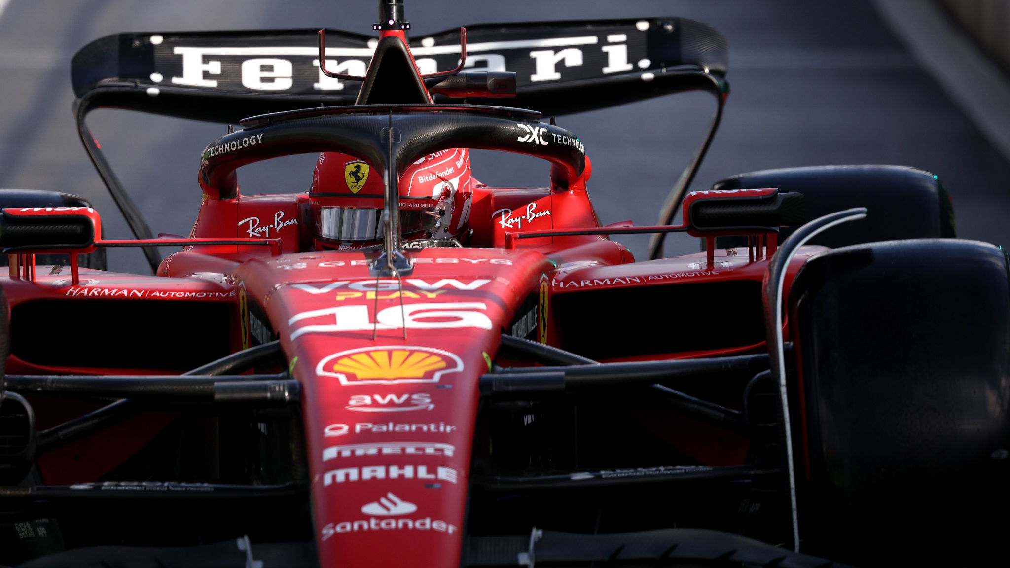 Charles Leclerc (MON) Ferrari