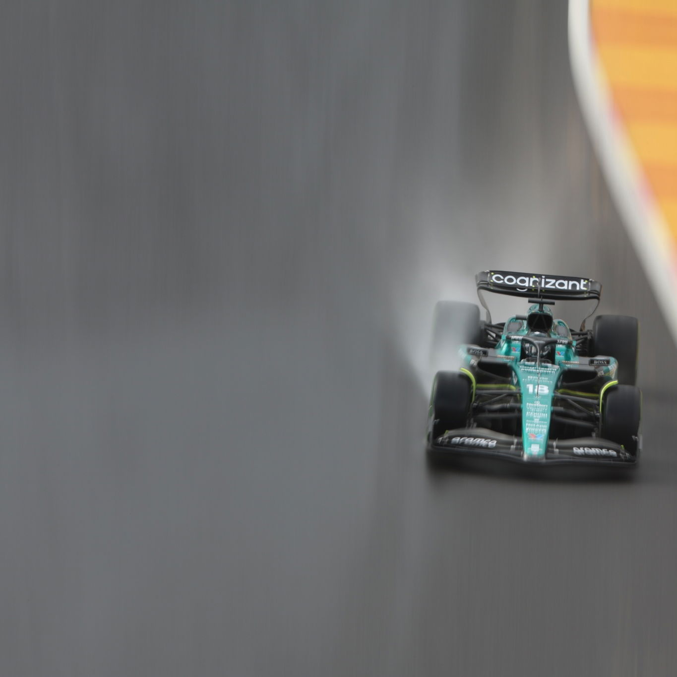 Lance Stroll (CDN) Aston Martin F1 Team AMR23. Formula 1 World Championship, Rd 13, Belgian Grand Prix, Spa Francorchamps,